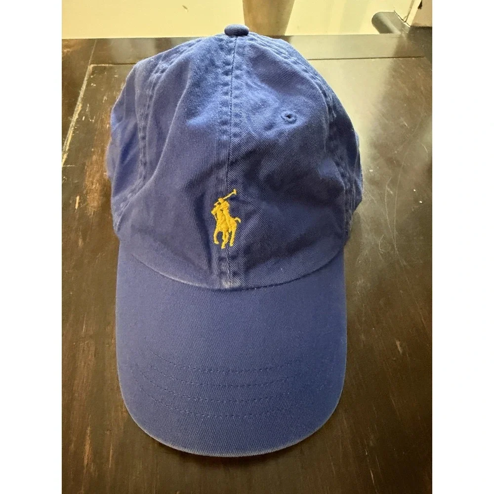 Polo Ralph Lauren Royal Blue Hat with Pony Logo
